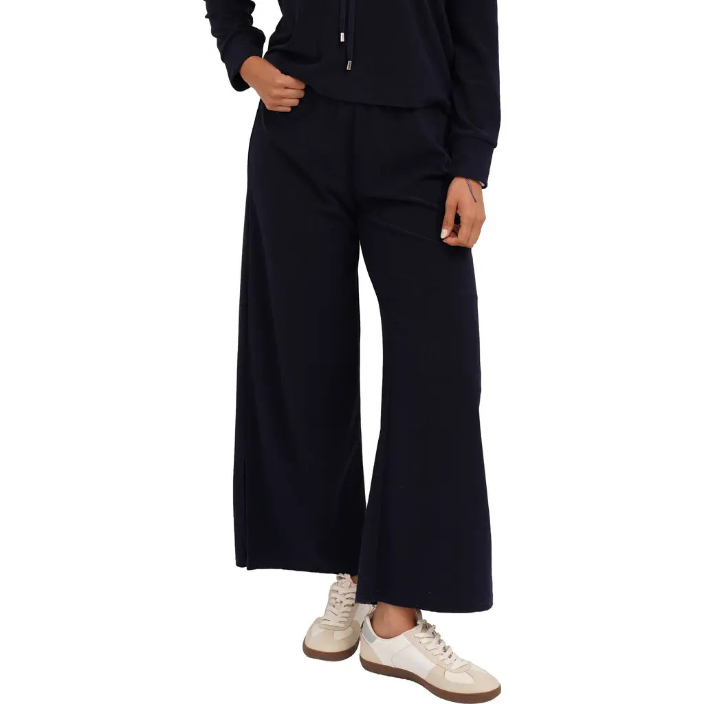 CYRUS Towel Terry Wide Leg Pants in Eclipse at Nordstrom Rack, Size Medium | Nordstrom Rack