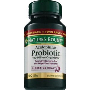 Nature's Bounty Acidophilus Twin Pack, 100 Tablets | CVS