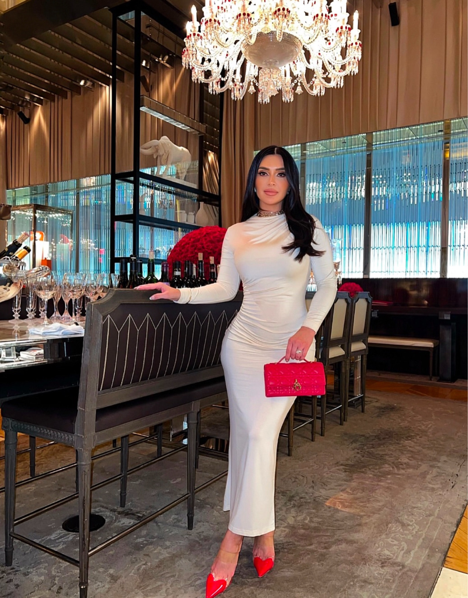 Date night outfit inspo… wearing size small in the dress. heels run tts. shop below 👇🏼 

#LTKShoeCrush #LTKStyleTip #LTKFindsUnder50