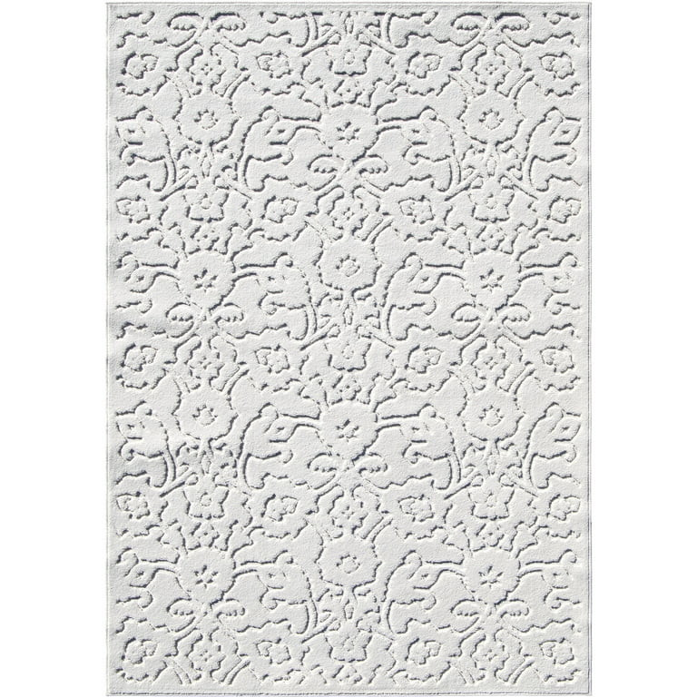 My Texas House Wisteria, Transitional, Floral/Botanical, Woven Area Rug, 7'9" x 10'10" | Walmart (US)