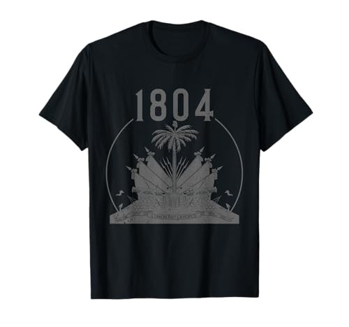 Haitian Flag Day Pride 1804 Haiti First Black Republic T-Shirt | Amazon (US)