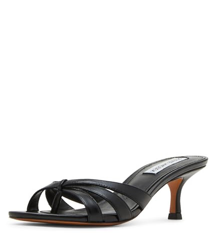Steve Madden Women's Cary, Black Leather, 9.5 | Amazon (US)