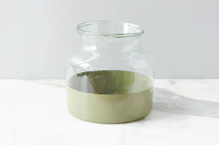 Sage Colorblock Flower Vase | etúHOME