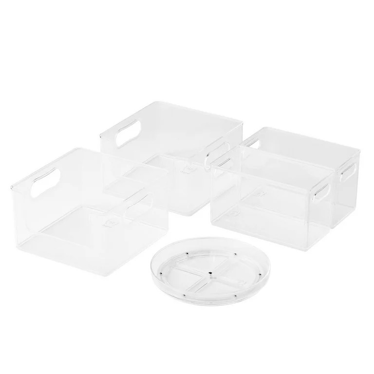 The Home Edit 5 Piece Laundry Edit, Plastic Modular Storage Organizing System - Walmart.com | Walmart (US)