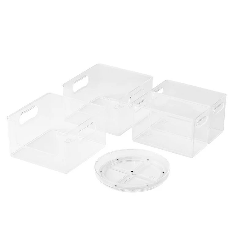 The Home Edit 5 Piece Laundry Edit, Plastic Modular Storage Organizing System - Walmart.com | Walmart (US)