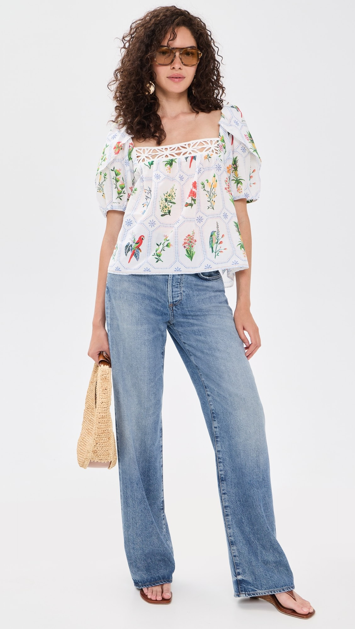 Tropical Porcelain Blouse | Shopbop