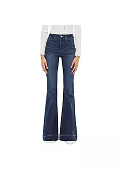 Braelynn High Rise Stretch Super Flare Jeans | Belk