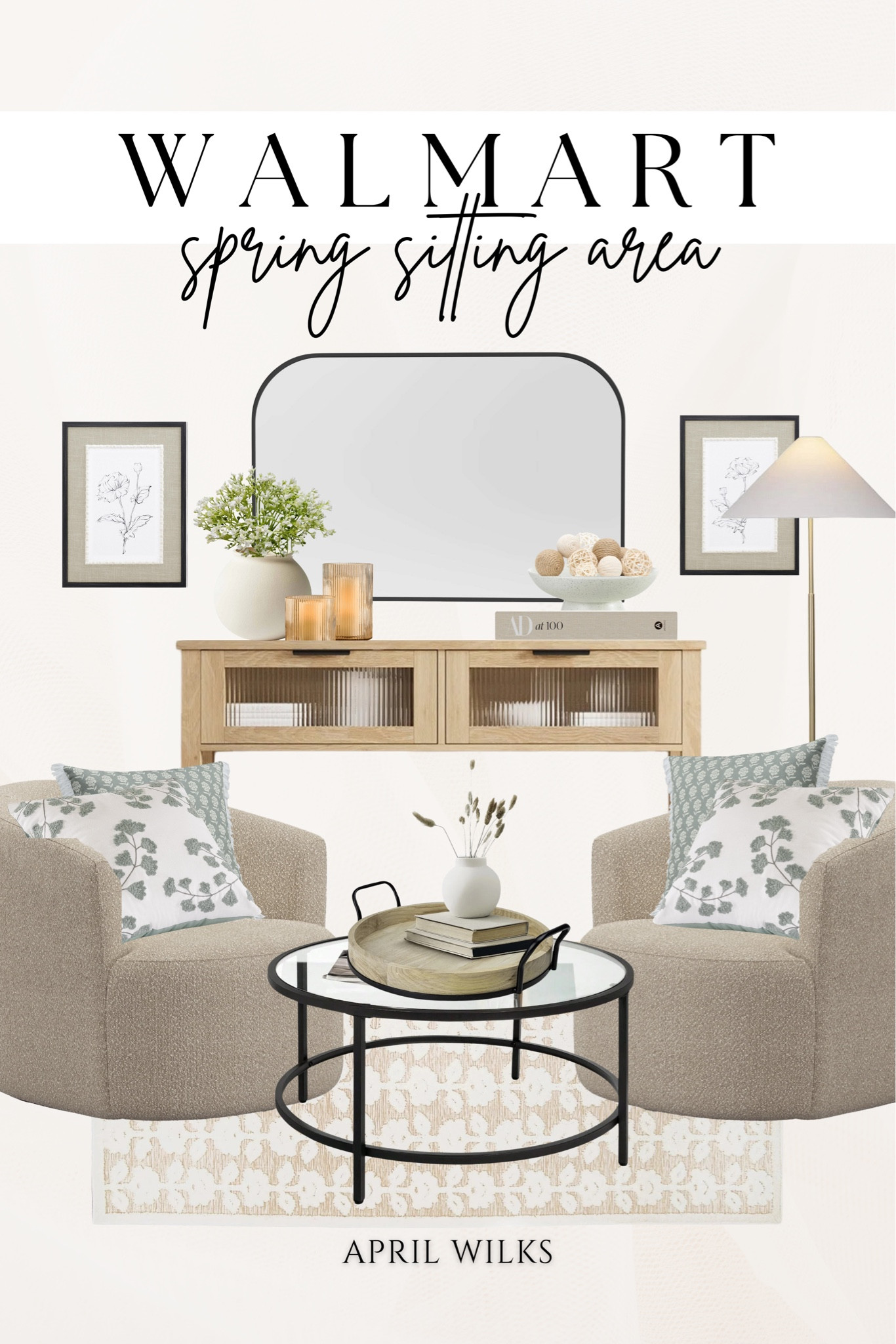 Spring Sitting Area

Sitting area  interior design  Walmart home  Walmart finds  affordable home finds  budget friendly  living room chairs  living room  spring decor  entryway table  console table  lamps  vases  VintagePickin 

#LTKStyleTip #LTKFindsUnder50 #LTKHome