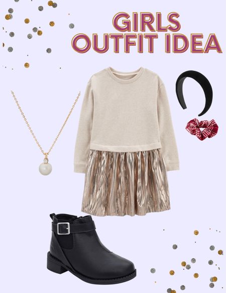 Girls holiday outfit idea/ outfit inspo/ Carters outfit/ Christmas outfit idea. 

#LTKkids #LTKHoliday #LTKstyletip
