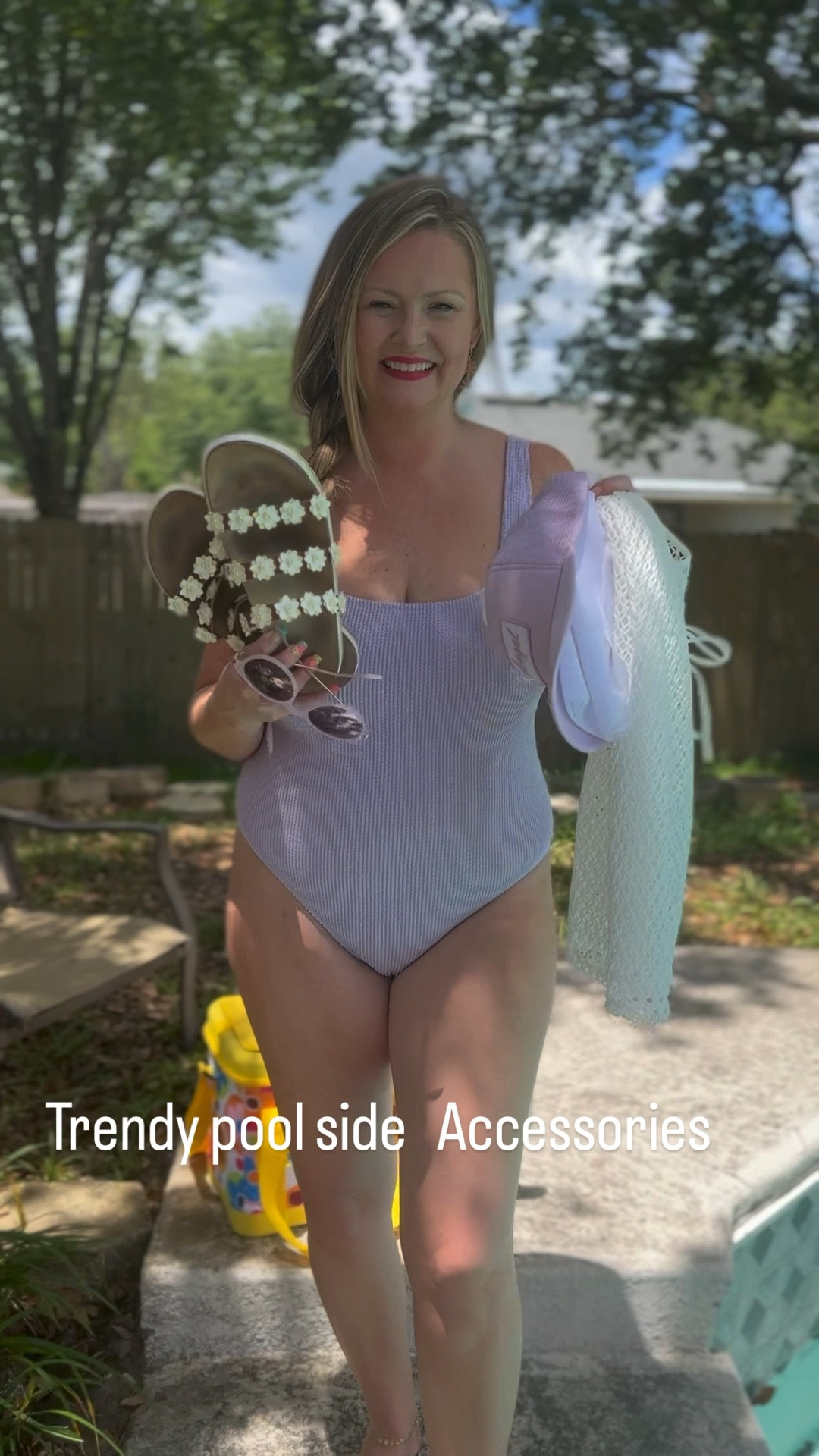 2 easy pool side looks 💕
Sarong & sunnies 😎
Mesh cover up & hat 🧢

#LTKFind #LTKGiftGuide #LTKSeasonal