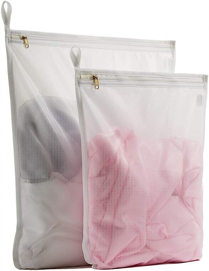 TENRAI Delicates Laundry Bags, Bra Fine Mesh Wash Bag for Underwear, Lingerie, Bra, Pantyhose, So... | Amazon (US)