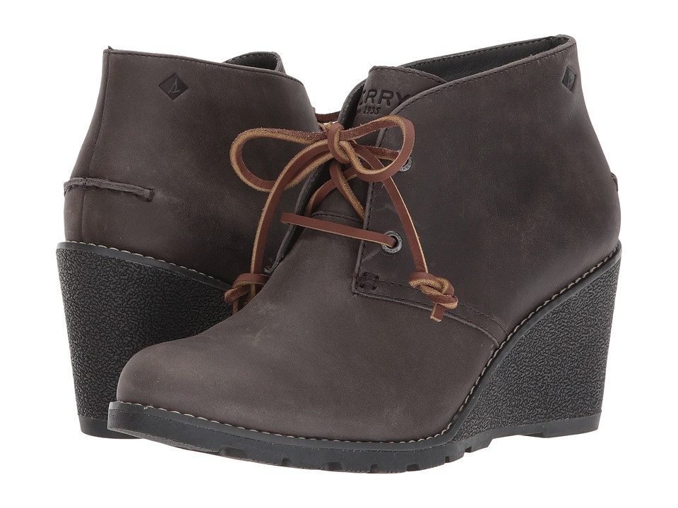 Sperry - Celeste Prow (Grey) Women's Dress Boots | Zappos