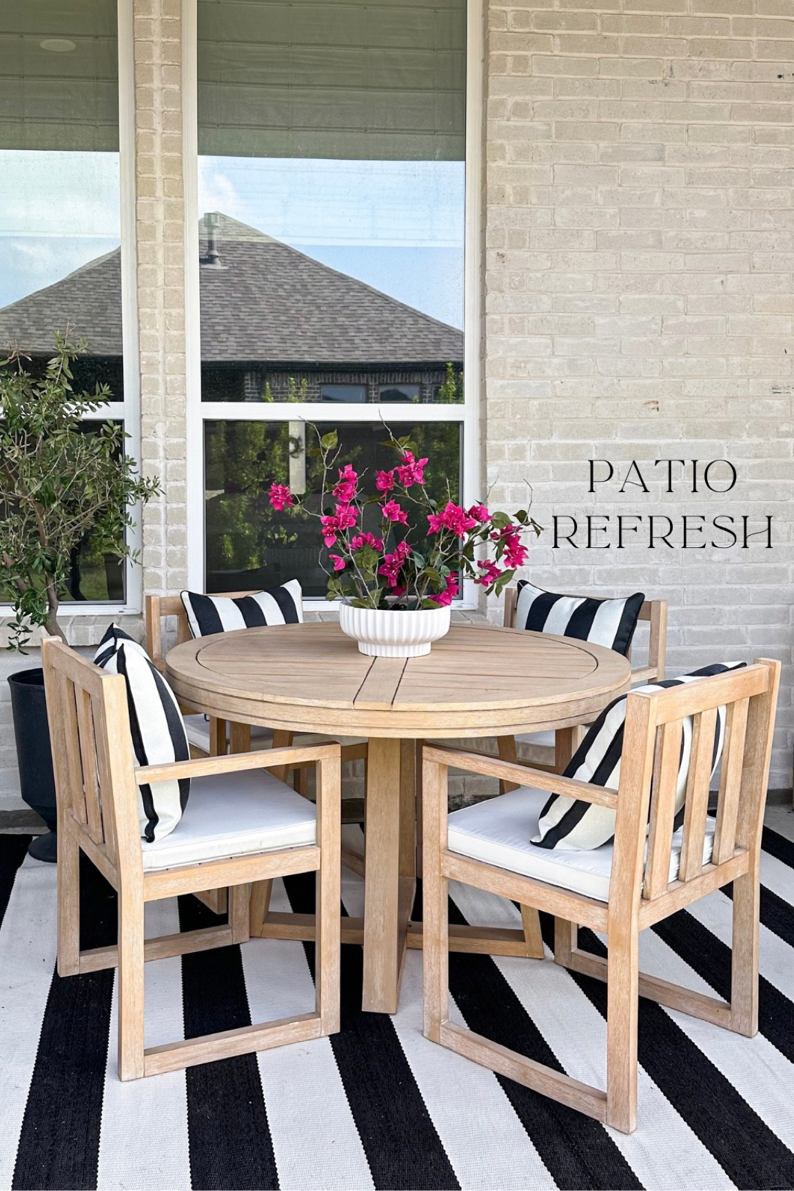 Walmart patio refresh! Outdoor decor, patio decor, patio rug, outdoor rug, outdoor pillows

#LTKHome #LTKSaleAlert #LTKFindsUnder100