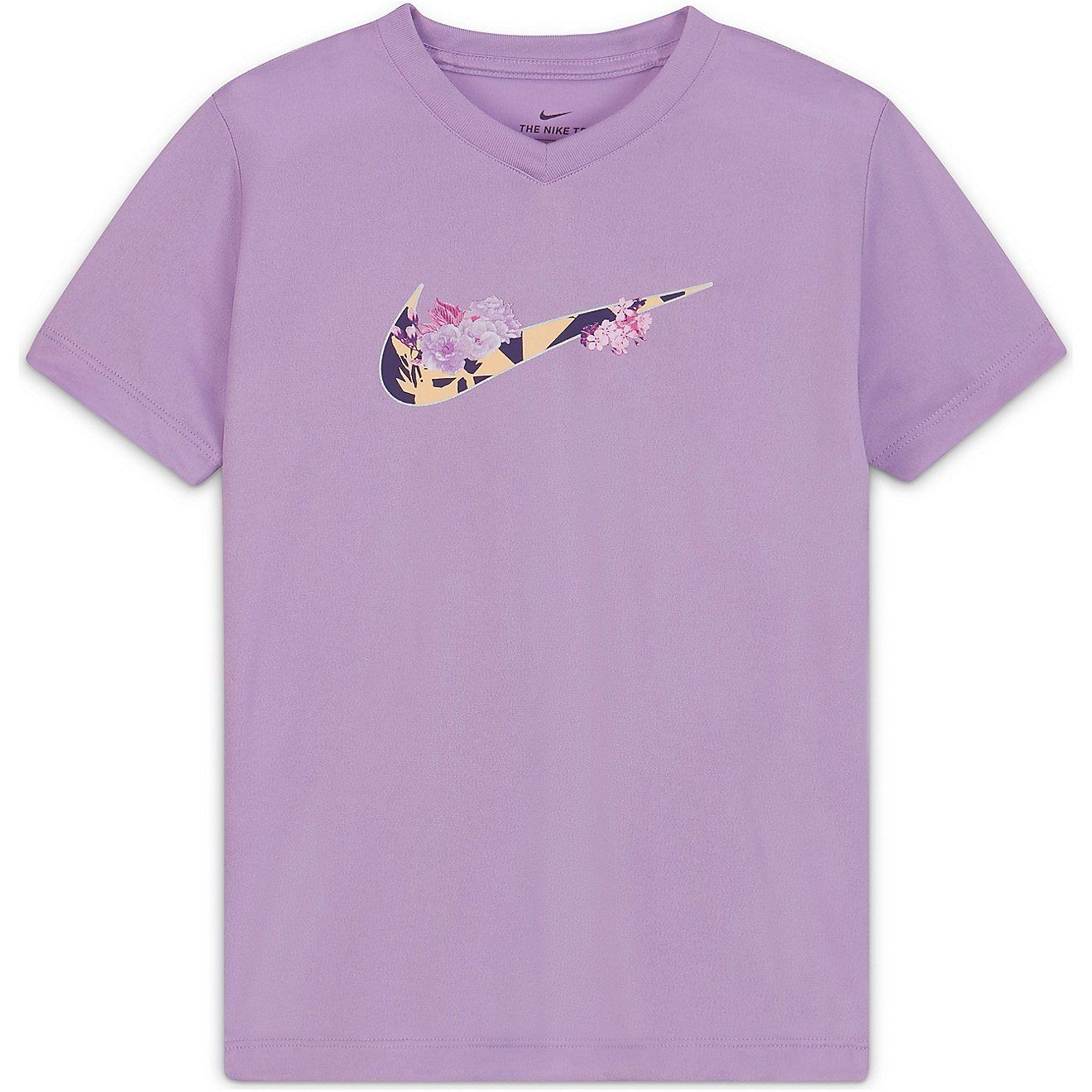 Nike Girls' Dri-FIT Flower Power T-shirt | Academy Sports + Outdoor Affiliate