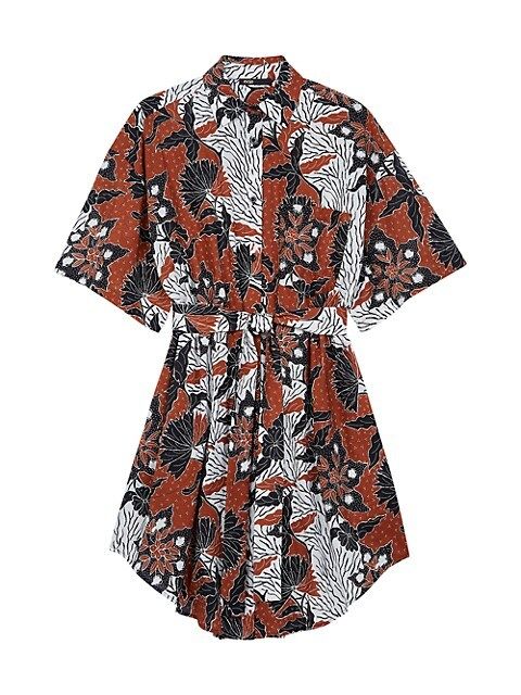 Rodima Block Print Shirtdress | Saks Fifth Avenue