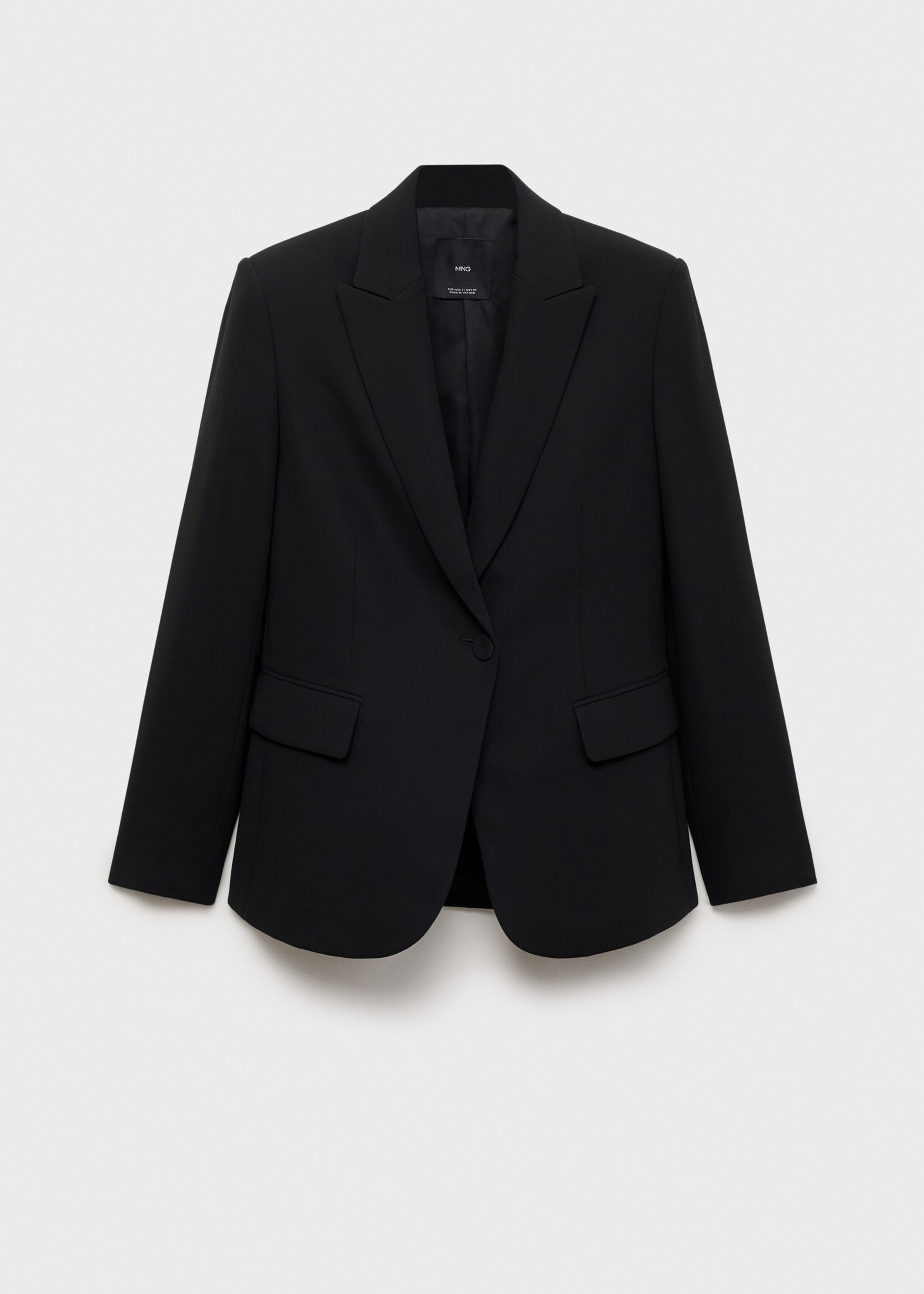Straight blazer with flap pockets - Women | MANGO USA | Mango (US/MX/AU)