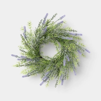 12" Mini Lavender Wreath - Room Essentials™ | Target