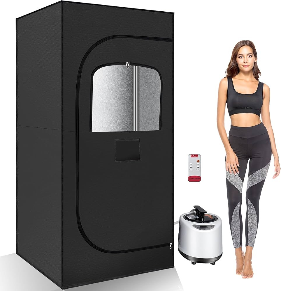 Sauna, Sauna Box, Portable Sauna, Home Sauna with 2.6L 1000W Steam Generator, Remote Control, Hom... | Amazon (US)