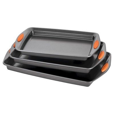 Rachael Ray 3 Piece Baking and Cookie Pan Set | Target