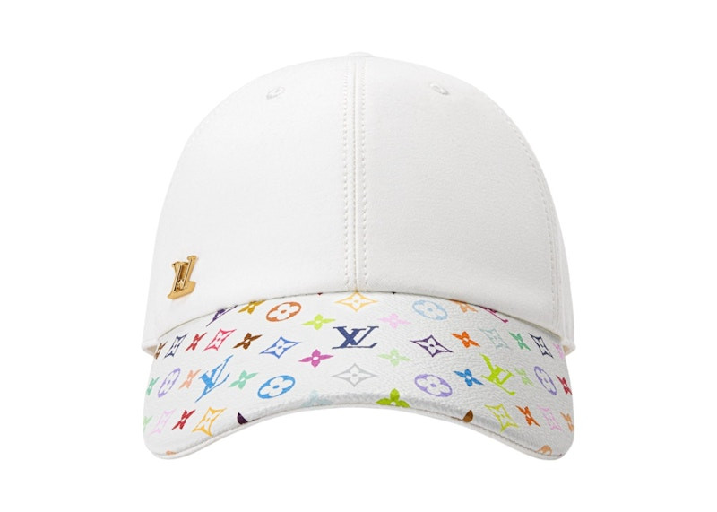 Louis Vuitton x Takashi Murakami LV Get Ready Cap in White | StockX