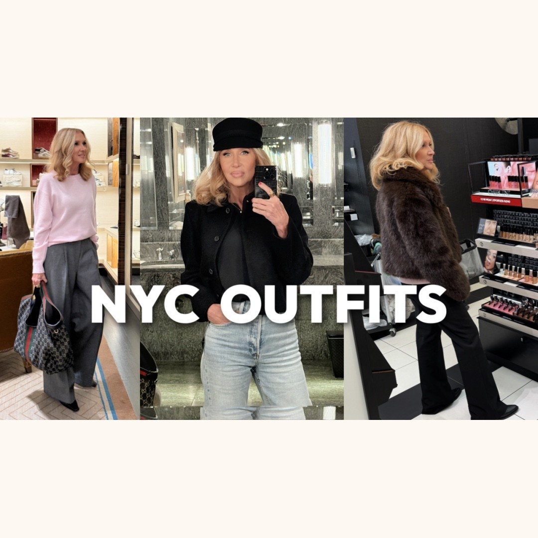 #ad @aritzia #aritziapartner #paidlink 🖤 New Video on my YouTube channel now featuring everything I wore in NYC 🚕

#LTKHoliday #LTKOver40 #LTKCyberWeek