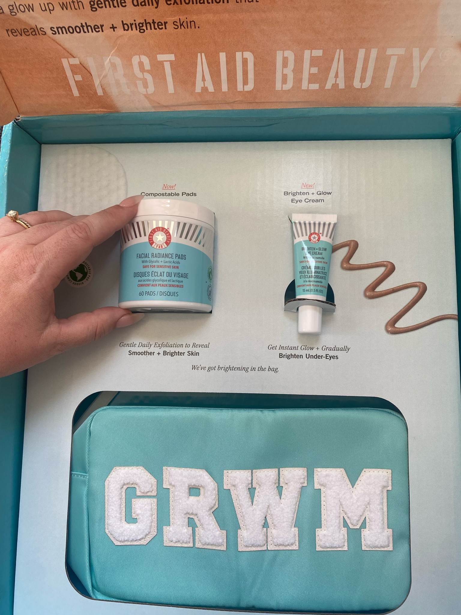 New best sellers from First Aid Beauty! Eye brightening and lactic acid pads 

#LTKbeauty #LTKunder50 #LTKcurves