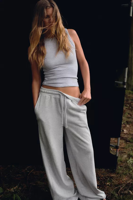 WASHED EFFECT TROUSERS | Zara UK