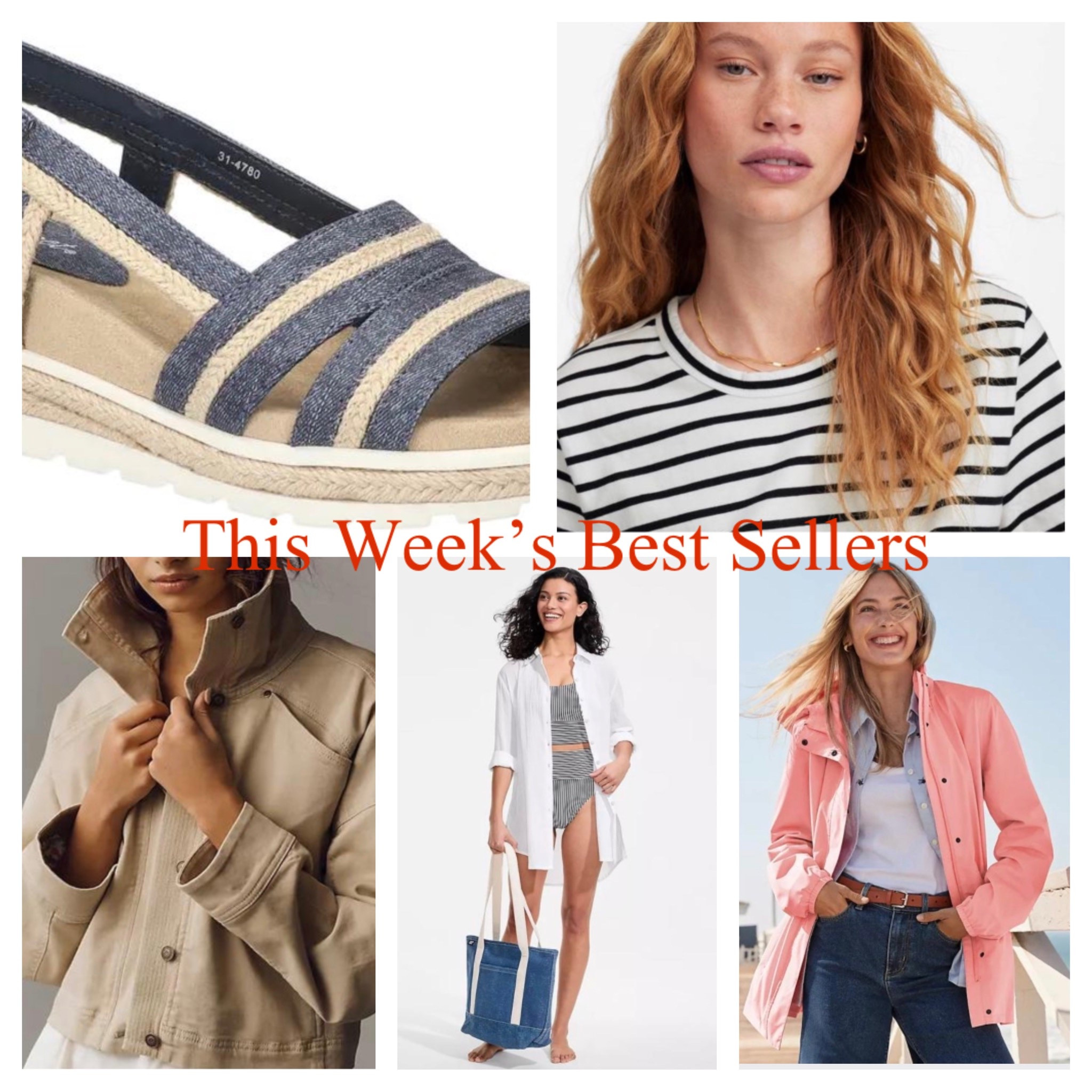 Bathing Suits to rain jackets, these are this weeks best sellers! To

#LTKxMadewell #LTKOver40 #LTKSwim