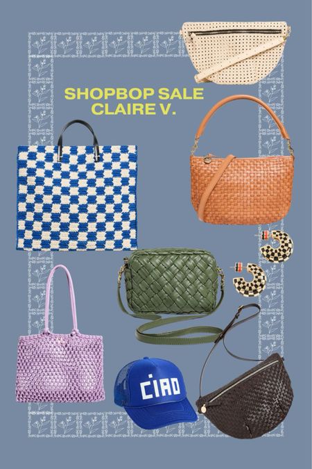 Clare V. Bags, hats, and earrings included in the ShopBop spring style sale. If you’ve had your eye on one now is the time! 


#LTKsalealert #LTKitbag #LTKstyletip