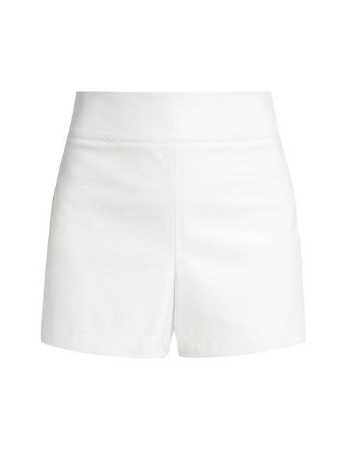 Donald Vegan Leather Shorts | Saks Fifth Avenue