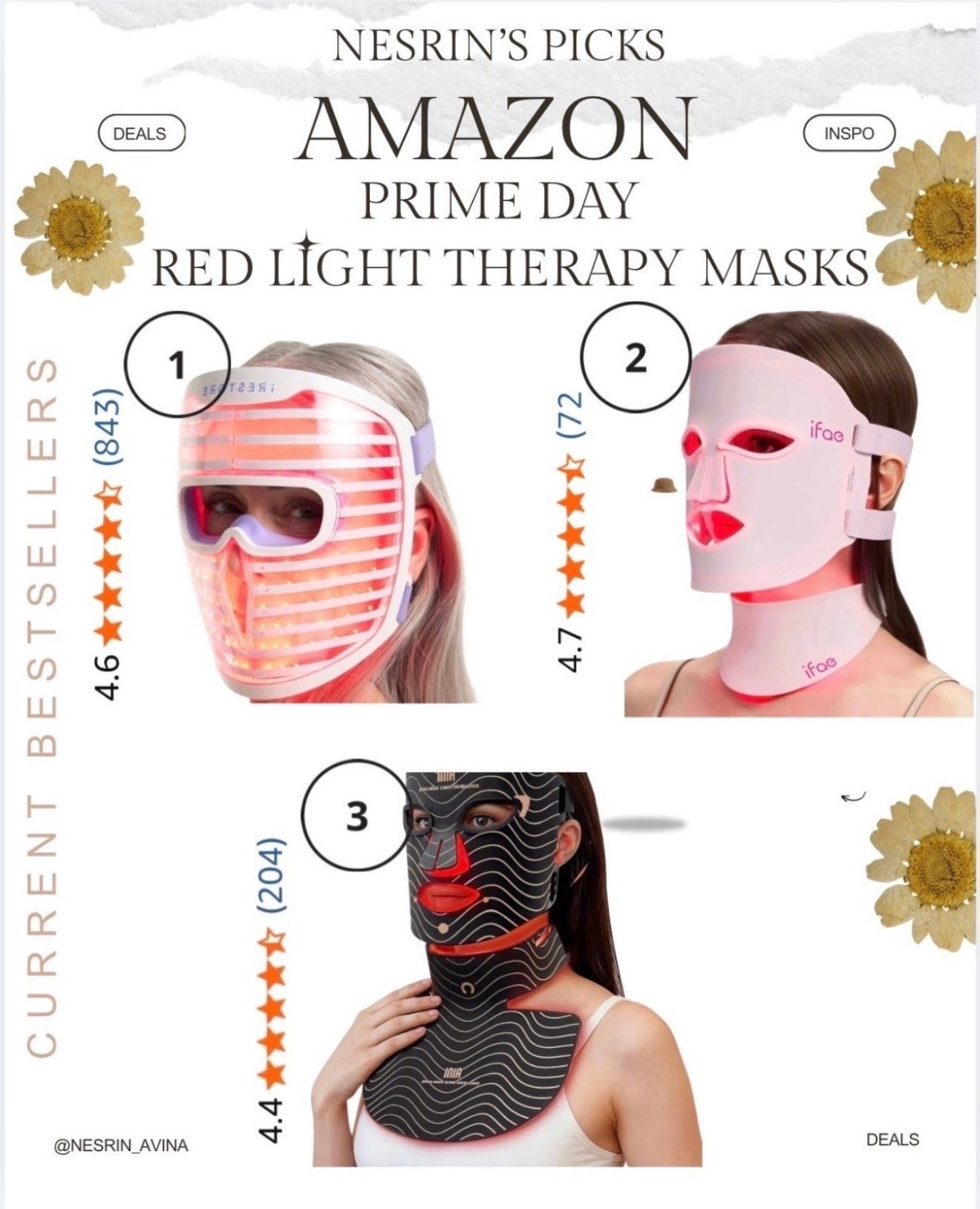 Trending red light therapy face and neck masks #redlighttherapy #facemask