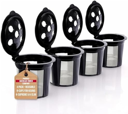 Reusable K Cups for Keurig Supreme, K Supreme Plus, K Slim, K-Brew Chill, K Duo Hot and Iced Gen ... | Amazon (US)