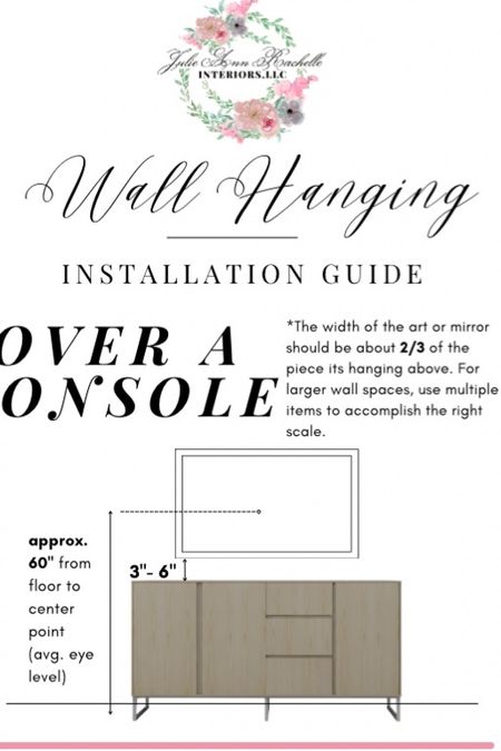 Download my wall decor hanging guides for free at https://bit.ly/artworkheight and shop my fav art now!