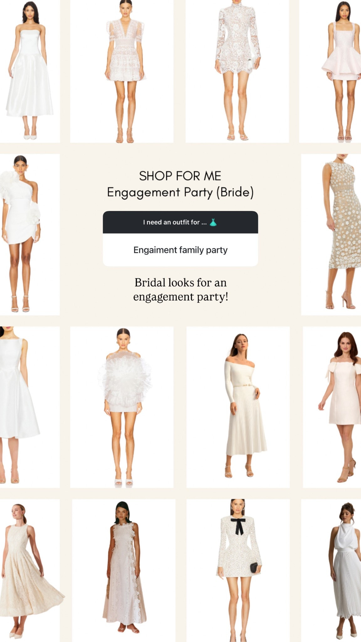 Bridal looks for an engagement party!

#LTKParties #LTKSaleAlert #LTKWedding