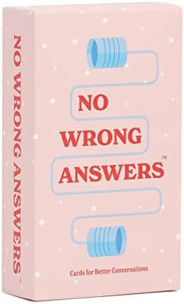 No Wrong Answers - Hilarious Card Game, Conversation Starter - Fun Activity for Family, Teens, Pa... | Amazon (US)