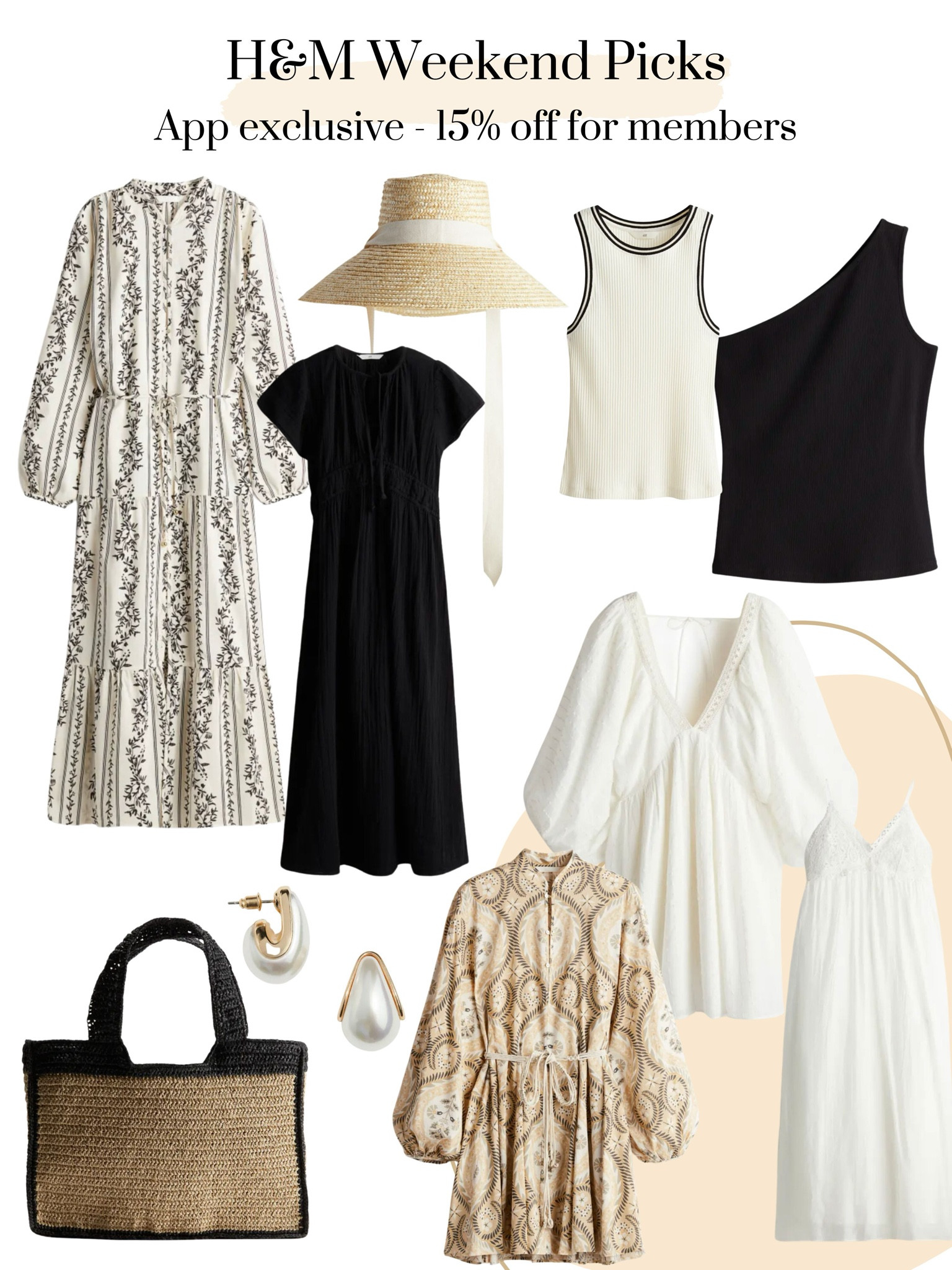 H&M weekend picks - 15% off for members 