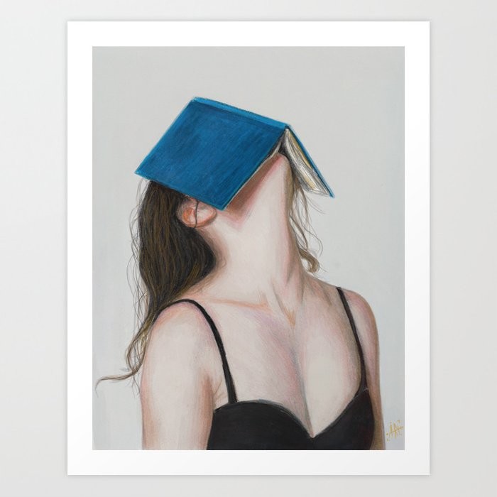 Books Art Print | Society6
