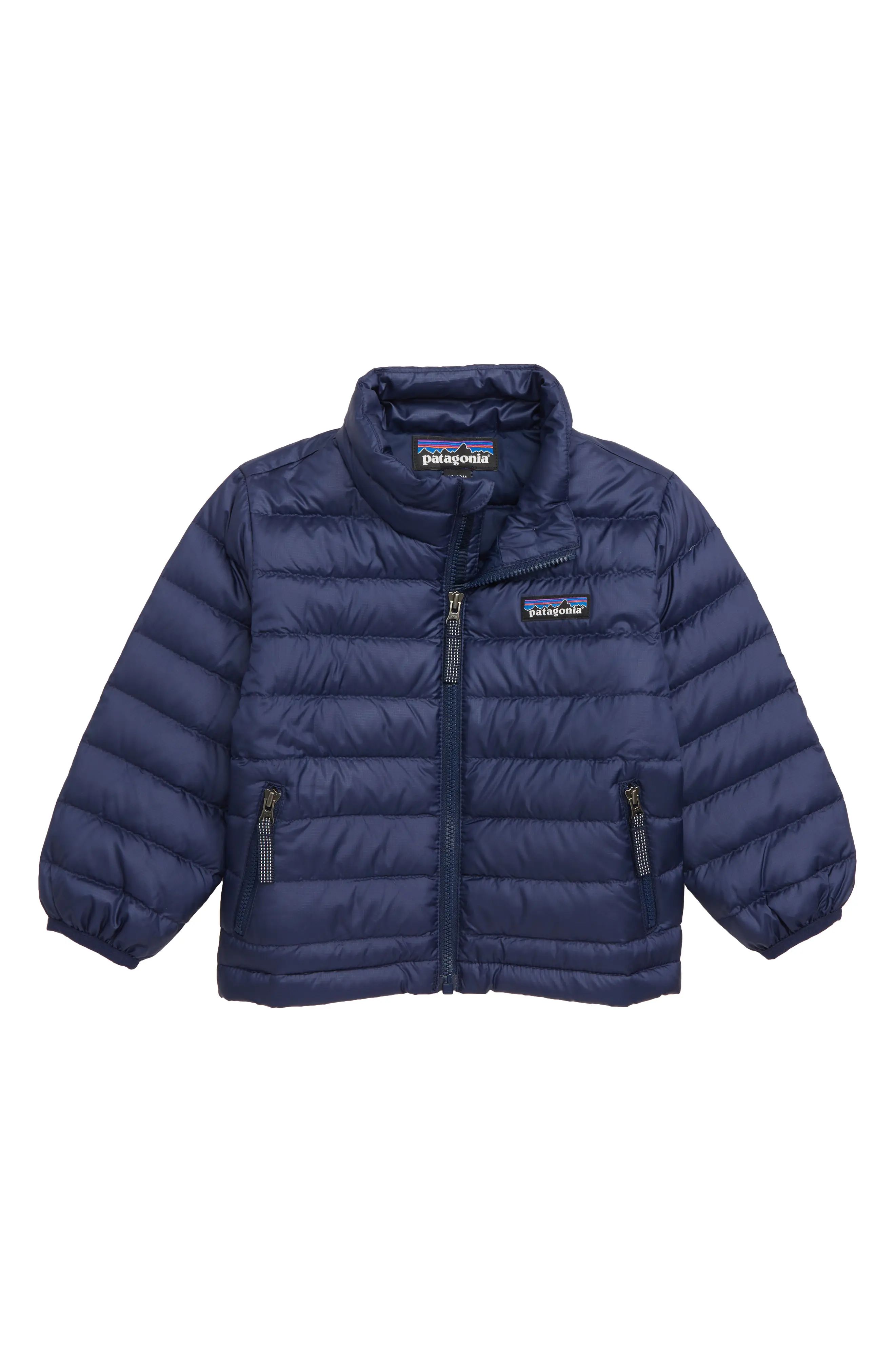 Infant Boy's Patagonia Down Jacket, Size 12-18M - Blue | Nordstrom