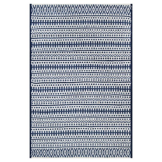 Outdoor Rug - Pattern Stripe Blue - Threshold™ | Target