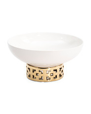 Bowl On Gold Tone Stand | Marshalls