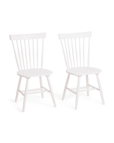 Set Of 2 Parker Spindle Dining Chairs | TJ Maxx