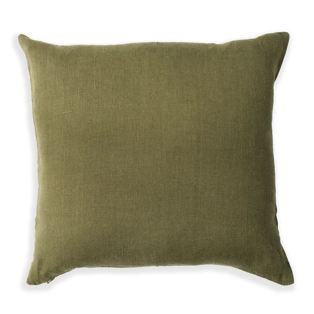 Olive Linen Pillow Cover | Stoffer Home