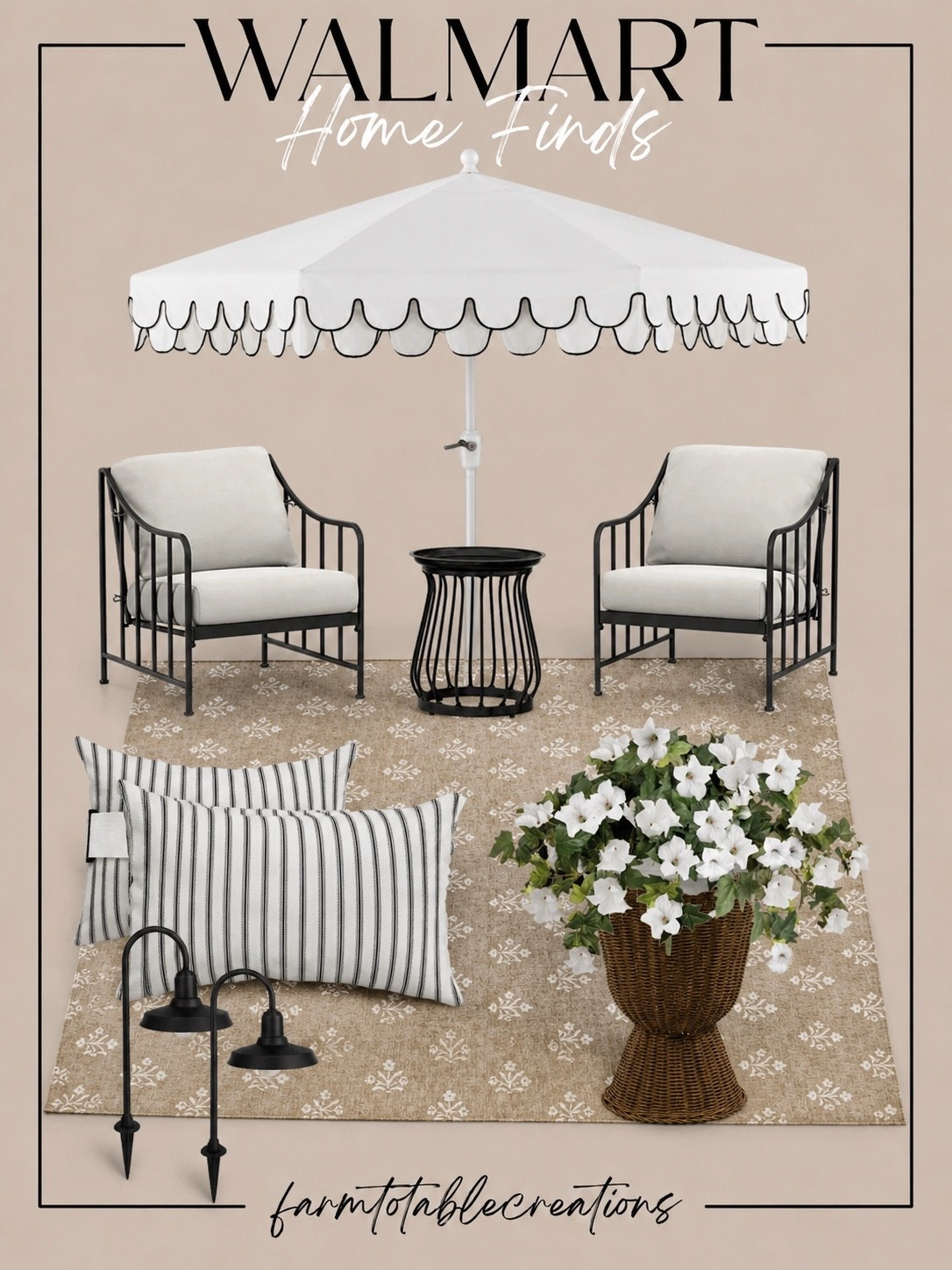 Walmart Patio Set Back In Stock

Follow @farmtotablecreations on Instagram for more home and outdoor inspiration.

This patio set is finally back in stock and it’s one of my favorite finds for creating a cozy, collected outdoor space. The classic black frame, neutral cushions, and coordinating side table make it easy to style on a porch, patio, or deck. Pair it with a patterned outdoor rug, striped pillows, and a statement planter for a high-end look without the designer price tag.

#patioset #outdoorfurniture #patiodecor #outdoorliving #walmartfinds

#LTKSaleAlert #LTKHome #LTKSeasonal