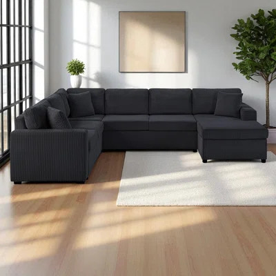 U-Shaped Sectional Sofa With Chaise | Wayfair North America