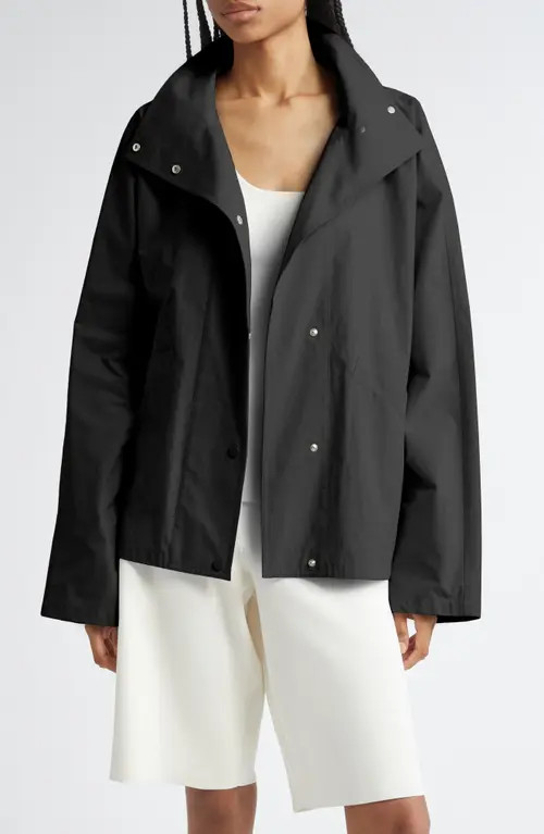 TOTEME Summer Water Repellent Parachute Jacket in Black at Nordstrom, Size 4 Us | Nordstrom
