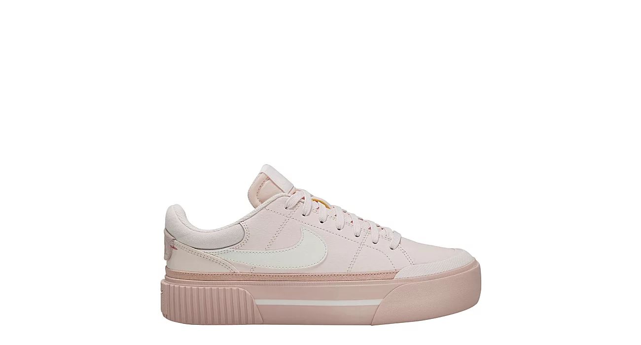 Nike Womens Court Legacy Lift Sneaker - Pale Pink | Rack Room Shoes