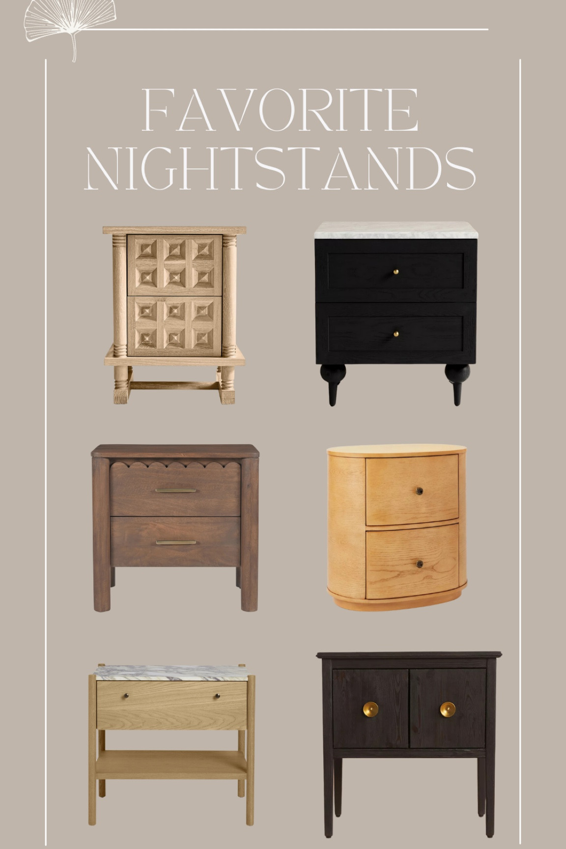 Current favorite nightstands! 

#LTKhome