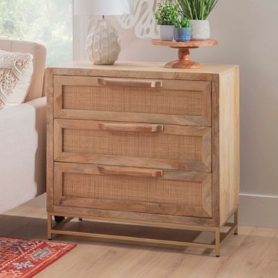 Linon Jones 3 Drawer Cabinet | Ashley | Ashley Homestore