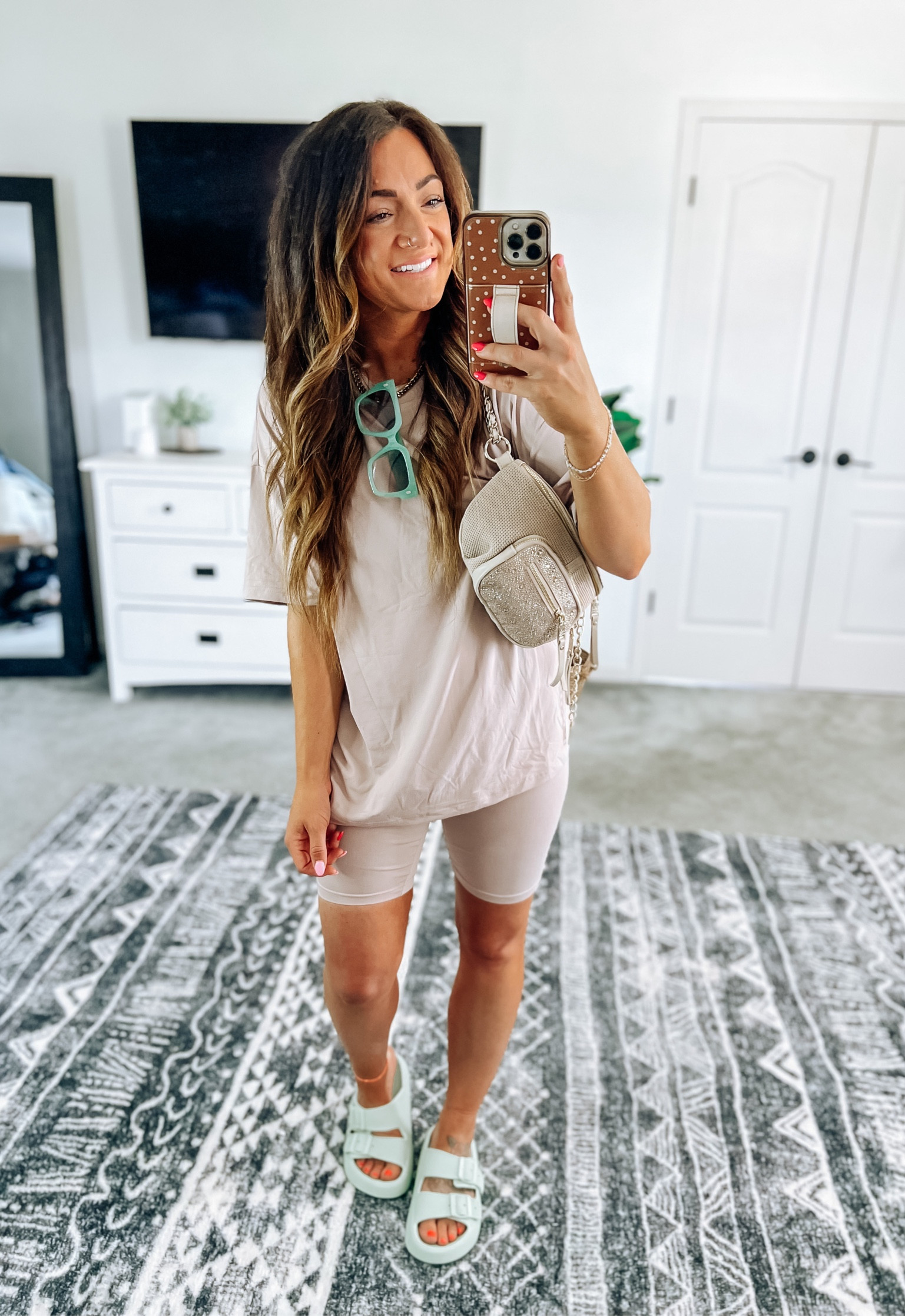 Casual comfy Amazon set 👌 other color options available. Runs perfectly oversized in your true size 
These sandals are the most comfortable must have for summer!! 

#LTKshoecrush #LTKSeasonal #LTKstyletip