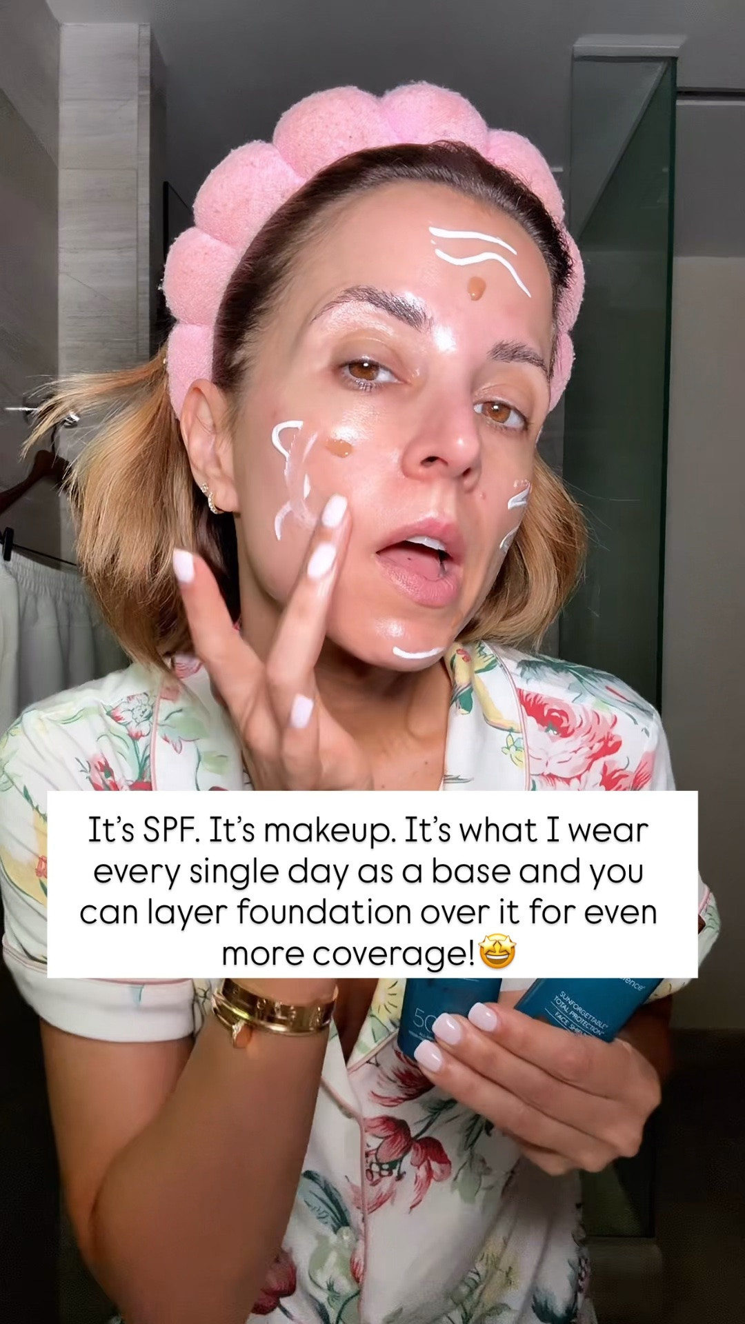 I’m almost 39-years-old and trying to age gracefully! Here’s what I’m doing. I wear this Colorscience sunforgettable total protection face shield flex SPF 50 in color medium. I also wear the bronzer but it’s not necessary. You can wear this alone or let it dry 60 seconds and add liquid foundation over it for more coverage.

#LTKmorningroutine #LTKselfcare #LTKBeauty